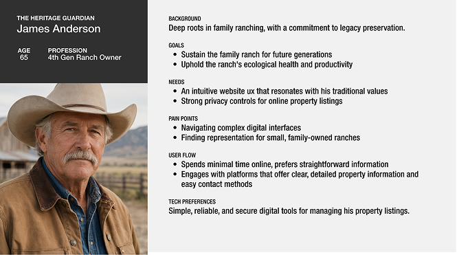 Persona: ranch owner