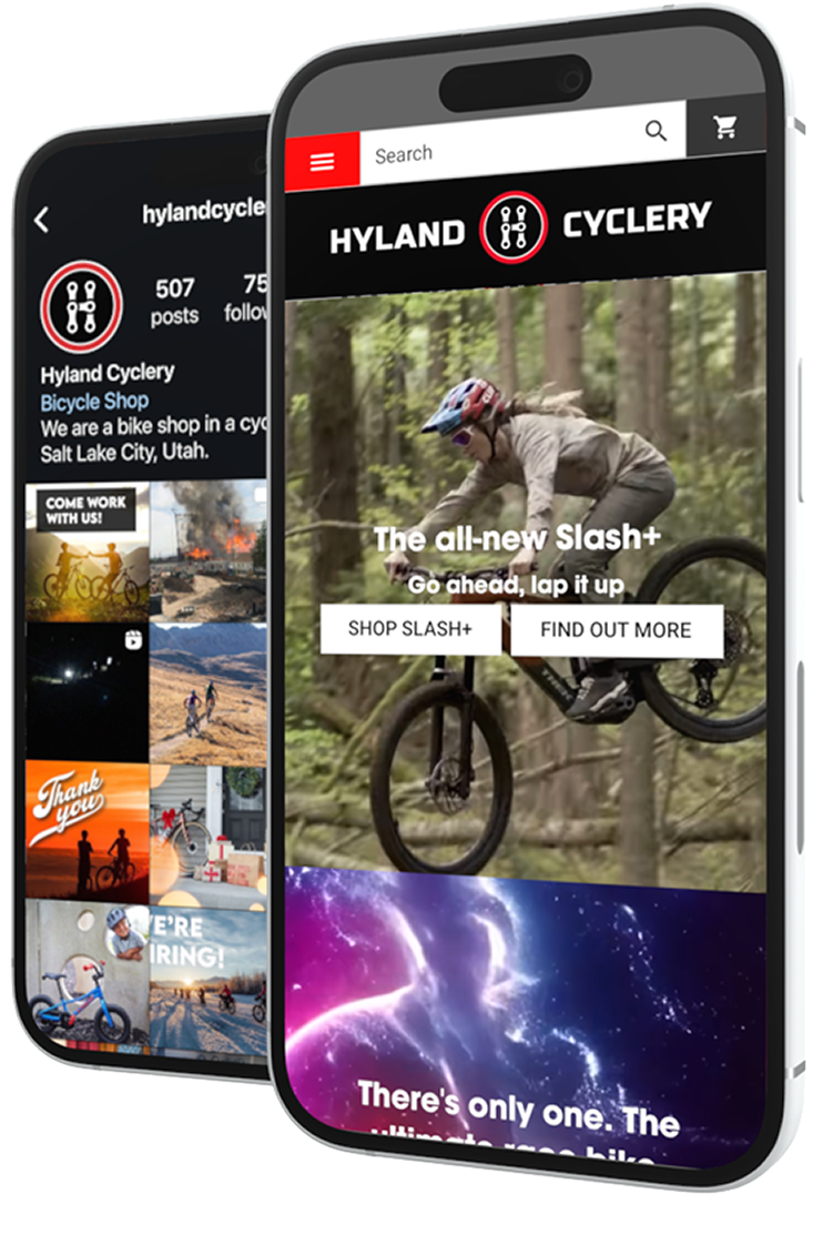 Hyland Cyclery mobile storefront