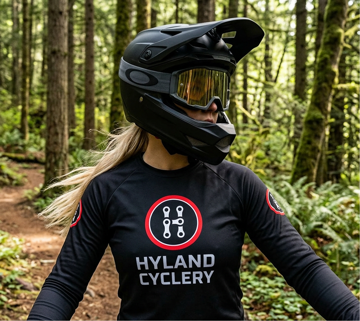 Hyland Cyclery cycling jersey