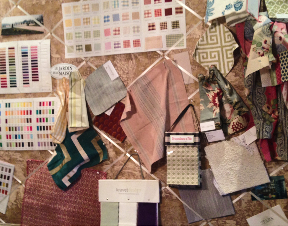 Maison materials and textiles board