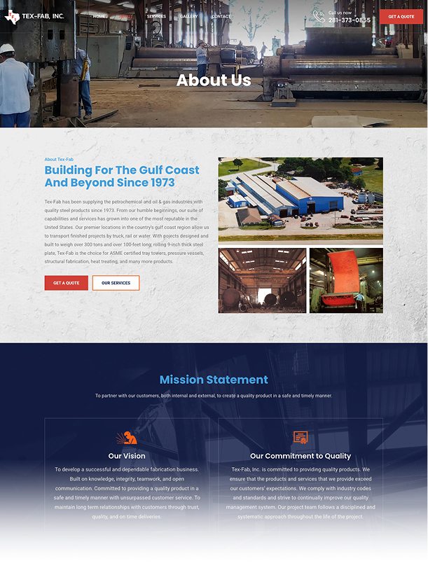 Tex-Fab about page